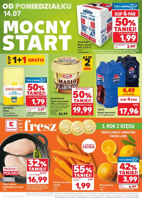 Kaufland - gazetka promocyjna Oferta Kaufland od czwartku 10.07 do środy 16.07 - strona 64
