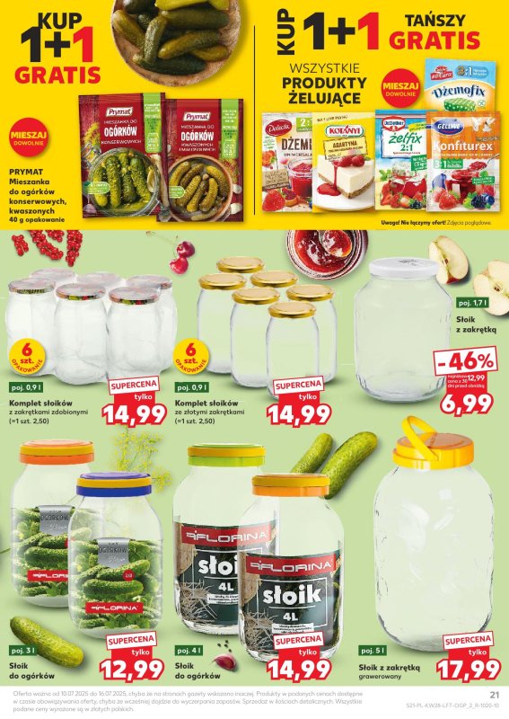 Kaufland - gazetka promocyjna Oferta Kaufland od czwartku 10.07 do środy 16.07 - strona 21