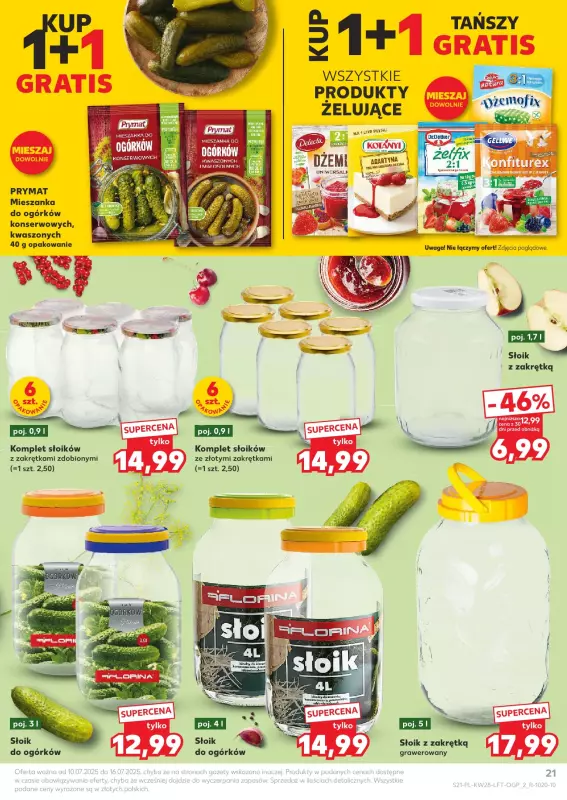 Kaufland - gazetka promocyjna Oferta Kaufland od czwartku 10.07 do środy 16.07 - strona 21