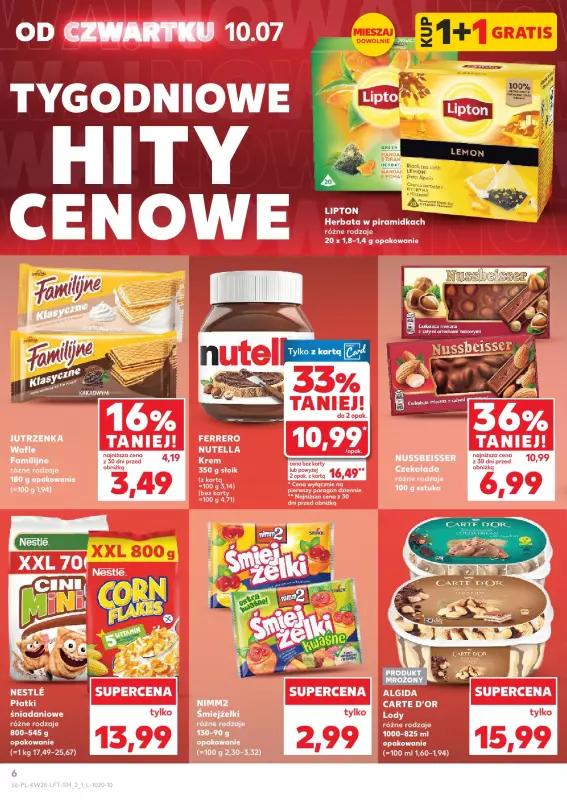 Kaufland - gazetka promocyjna Oferta Kaufland od czwartku 10.07 do środy 16.07 - strona 6