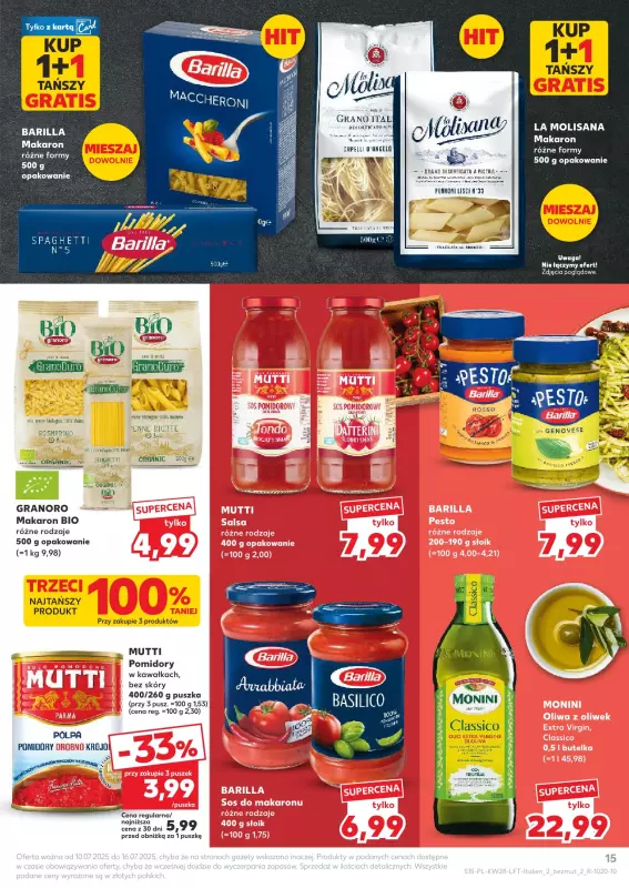 Kaufland - gazetka promocyjna Oferta Kaufland od czwartku 10.07 do środy 16.07 - strona 15