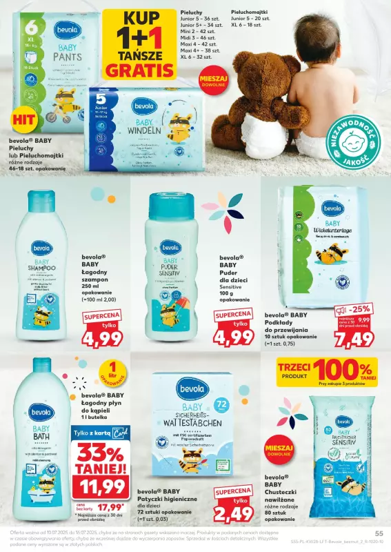 Kaufland - gazetka promocyjna Oferta Kaufland od czwartku 10.07 do środy 16.07 - strona 55