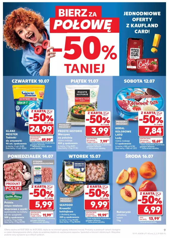 Kaufland - gazetka promocyjna Oferta Kaufland od czwartku 10.07 do środy 16.07 - strona 9