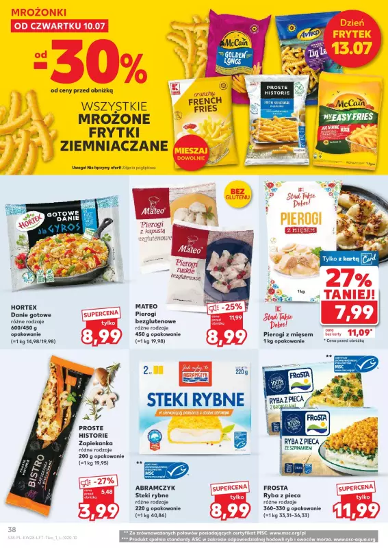 Kaufland - gazetka promocyjna Oferta Kaufland od czwartku 10.07 do środy 16.07 - strona 38