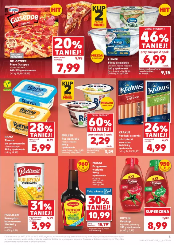 Kaufland - gazetka promocyjna Oferta Kaufland od czwartku 10.07 do środy 16.07 - strona 5