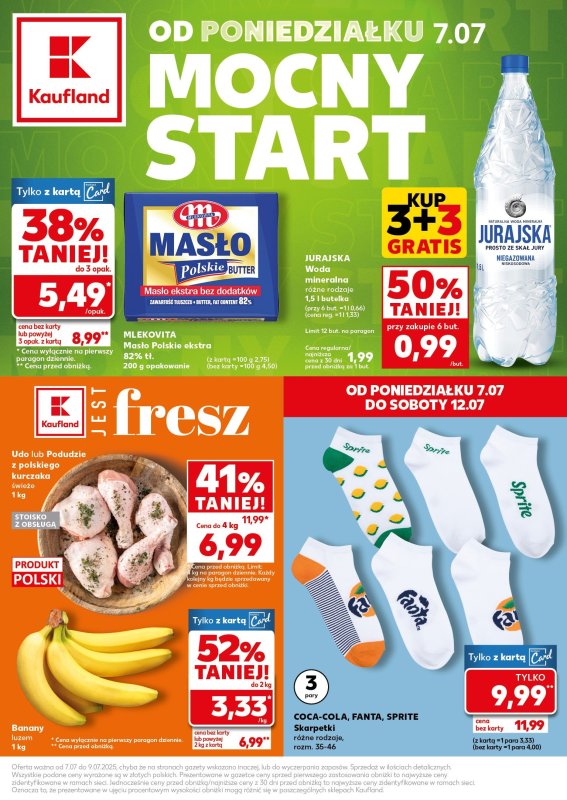 Kaufland - gazetka promocyjna Mocny Start od poniedziałku 07.07 do środy 09.07