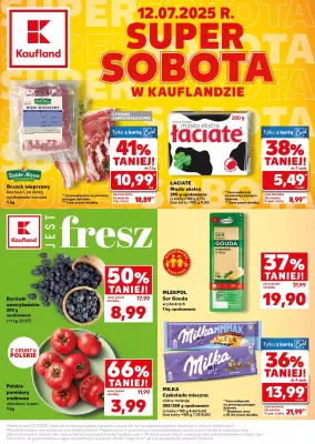 Kaufland - gazetka promocyjna Oferta Kaufland - SUPER SOBOTA od soboty 12.07 do soboty 12.07