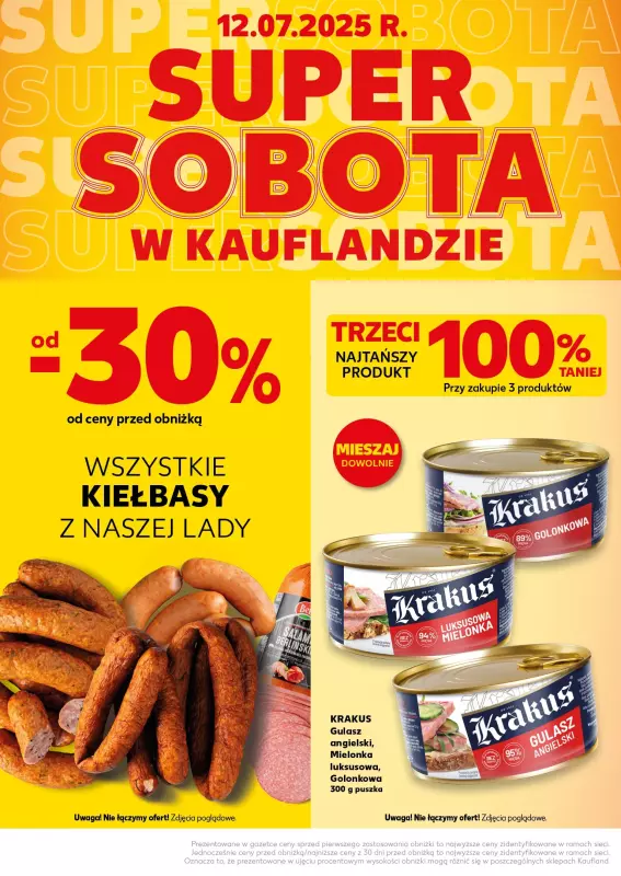 Kaufland - gazetka promocyjna Oferta Kaufland - SUPER SOBOTA   - strona 2