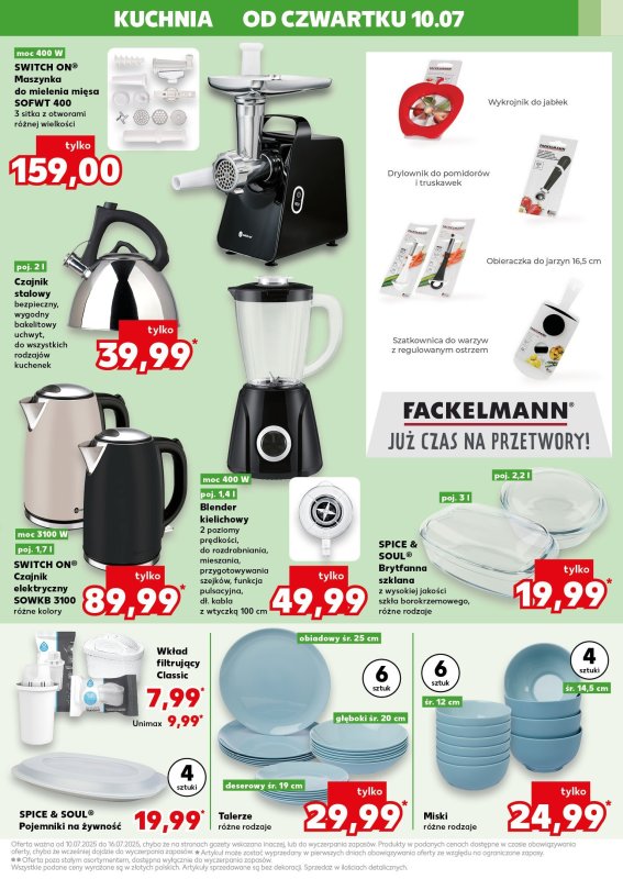 Kaufland - gazetka promocyjna Oferta Kaufland - Non Food od czwartku 10.07 do środy 16.07 - strona 9