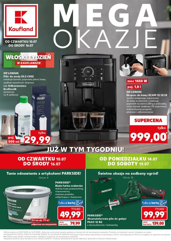 Kaufland - gazetka promocyjna Oferta Kaufland - Non Food od czwartku 10.07 do środy 16.07