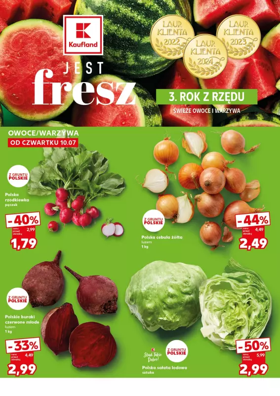 Kaufland - gazetka promocyjna Mocny Start od poniedziałku 14.07 do środy 16.07 - strona 10