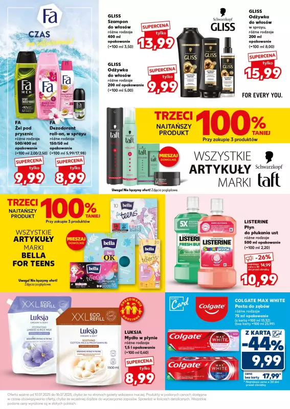 Kaufland - gazetka promocyjna Mocny Start od poniedziałku 14.07 do środy 16.07 - strona 19