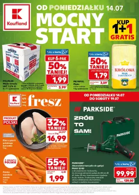 Kaufland - gazetka promocyjna Mocny Start od poniedziałku 14.07 do środy 16.07