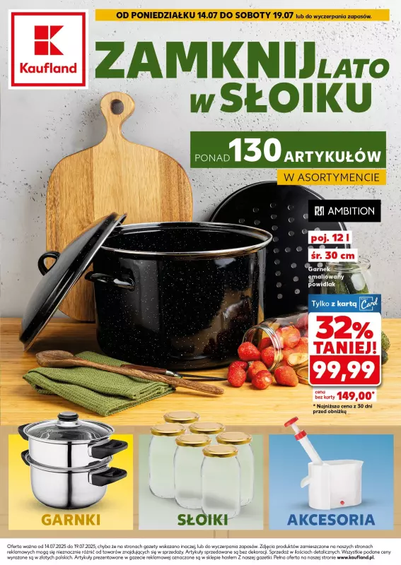 Kaufland - gazetka promocyjna Oferta Kaufland - Przetwory  