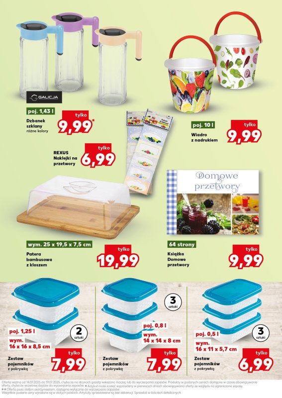 Kaufland - gazetka promocyjna Oferta Kaufland - Przetwory od poniedziałku 14.07 do soboty 19.07 - strona 11