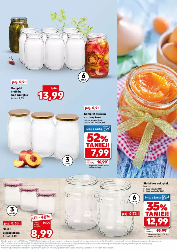 Kaufland - gazetka promocyjna Oferta Kaufland - Przetwory od poniedziałku 14.07 do soboty 19.07 - strona 9