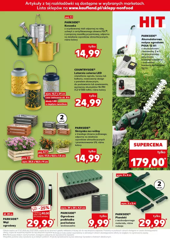 Kaufland - gazetka promocyjna Oferta Kaufland - Non Food od czwartku 17.07 do środy 23.07 - strona 11