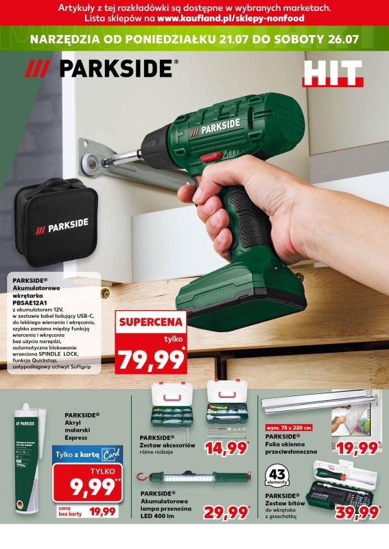 Kaufland - gazetka promocyjna Oferta Kaufland - Non Food od czwartku 17.07 do środy 23.07 - strona 18