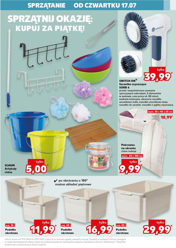 Kaufland - gazetka promocyjna Oferta Kaufland - Non Food od czwartku 17.07 do środy 23.07 - strona 7
