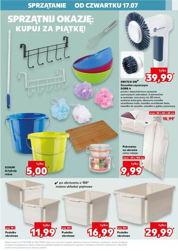 Kaufland - gazetka promocyjna Oferta Kaufland - Non Food od czwartku 17.07 do środy 23.07 - strona 7