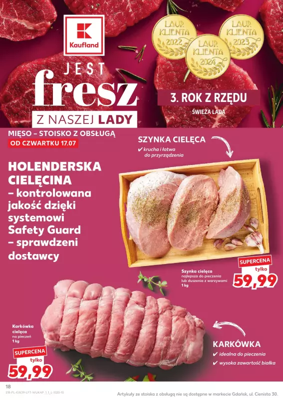 Kaufland - gazetka promocyjna Oferta Kaufland  do środy 23.07 - strona 18