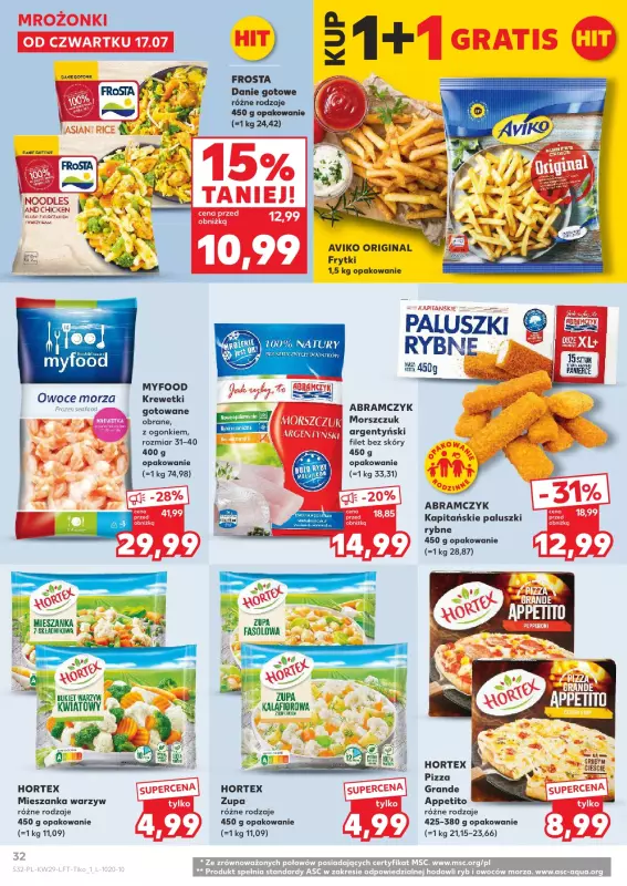 Kaufland - gazetka promocyjna Oferta Kaufland  do środy 23.07 - strona 32