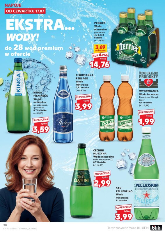 Kaufland - gazetka promocyjna Oferta Kaufland  do środy 23.07 - strona 38