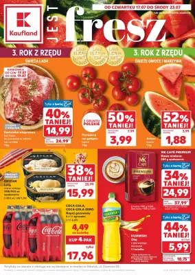 Kaufland - gazetka promocyjna Oferta Kaufland  do środy 23.07