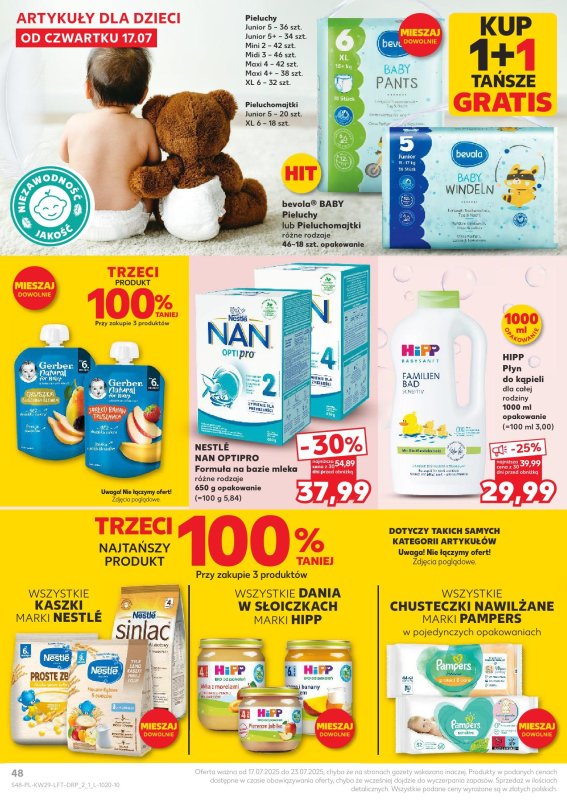 Kaufland - gazetka promocyjna Oferta Kaufland od czwartku 17.07 do środy 23.07 - strona 48