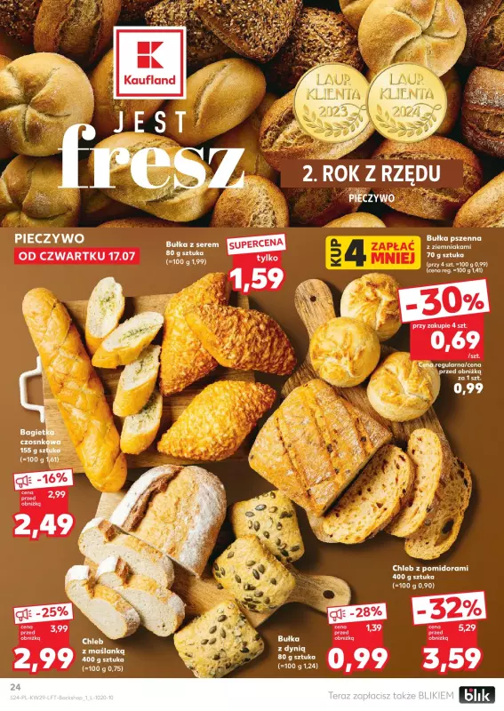 Kaufland - gazetka promocyjna Oferta Kaufland od czwartku 17.07 do środy 23.07 - strona 24