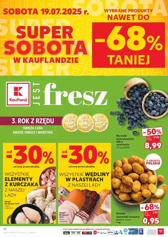 Kaufland - gazetka promocyjna Oferta Kaufland od czwartku 17.07 do środy 23.07 - strona 10