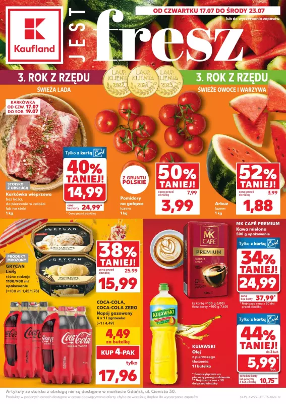 Kaufland - gazetka promocyjna Oferta Kaufland  
