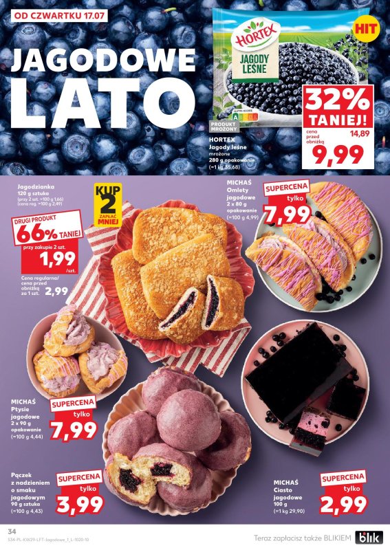 Kaufland - gazetka promocyjna Oferta Kaufland od czwartku 17.07 do środy 23.07 - strona 34