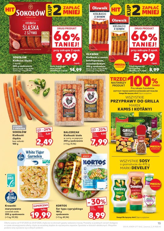 Kaufland - gazetka promocyjna Oferta Kaufland od czwartku 17.07 do środy 23.07 - strona 15