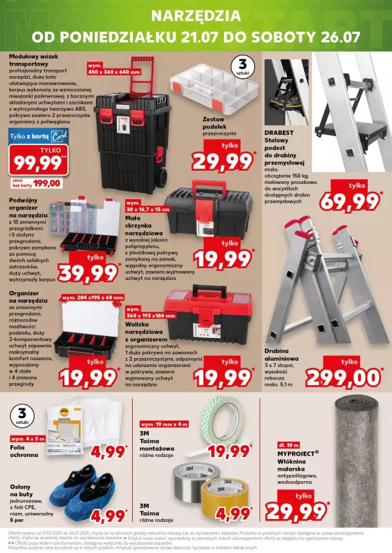 Kaufland - gazetka promocyjna Mocny Start od poniedziałku 21.07 do środy 23.07 - strona 25