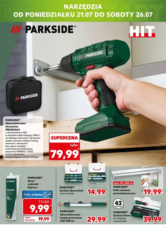 Kaufland - gazetka promocyjna Mocny Start od poniedziałku 21.07 do środy 23.07 - strona 24