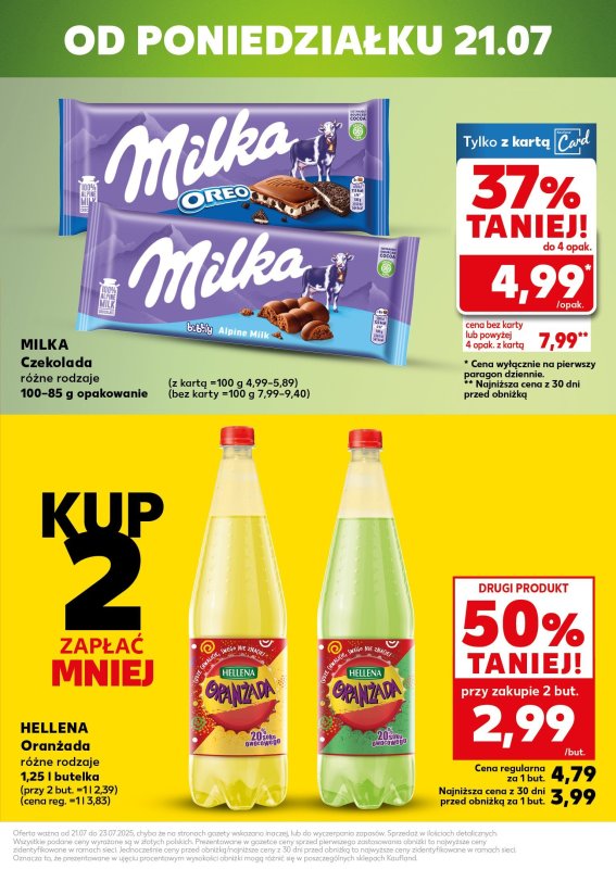 Kaufland - gazetka promocyjna Mocny Start od poniedziałku 21.07 do środy 23.07 - strona 3
