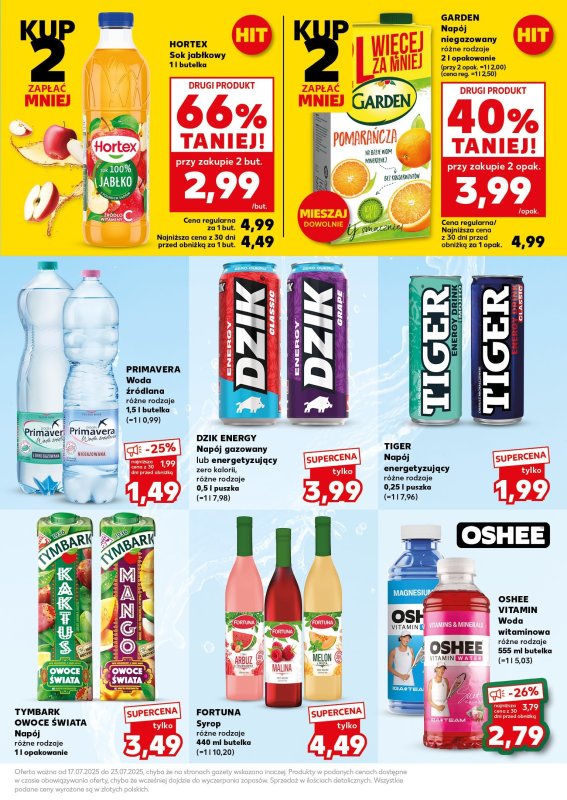 Kaufland - gazetka promocyjna Mocny Start od poniedziałku 21.07 do środy 23.07 - strona 19