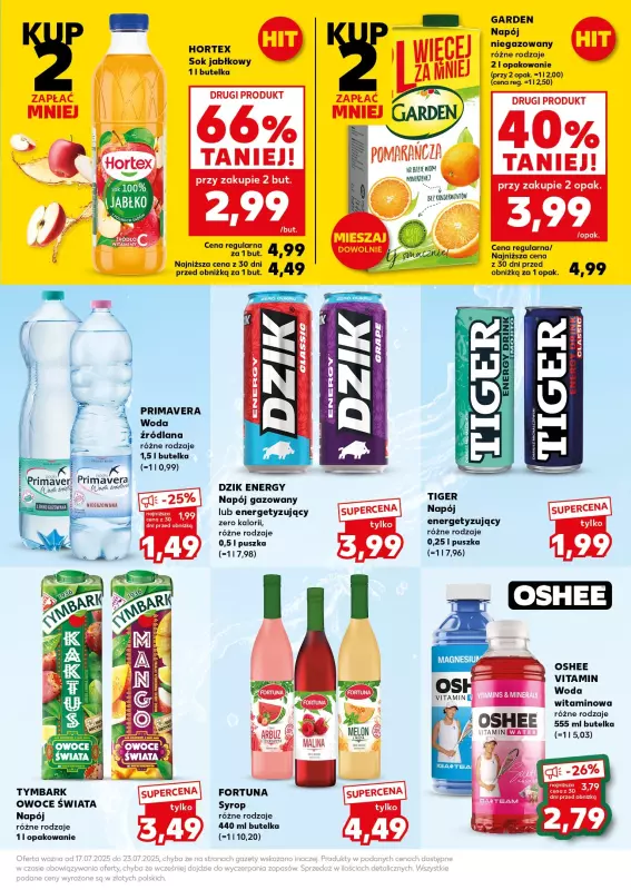 Kaufland - gazetka promocyjna Mocny Start od poniedziałku 21.07 do środy 23.07 - strona 19