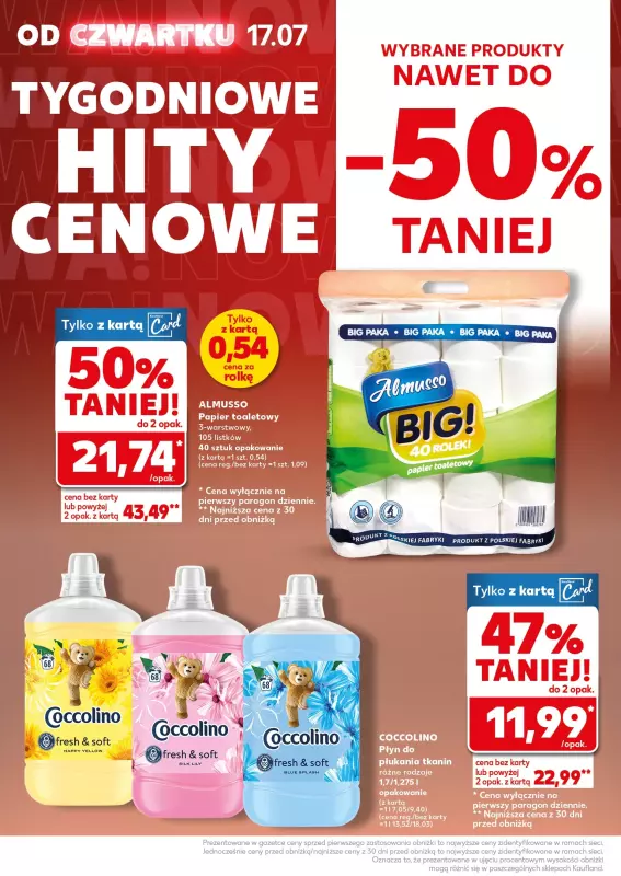 Kaufland - gazetka promocyjna Mocny Start od poniedziałku 21.07 do środy 23.07 - strona 4