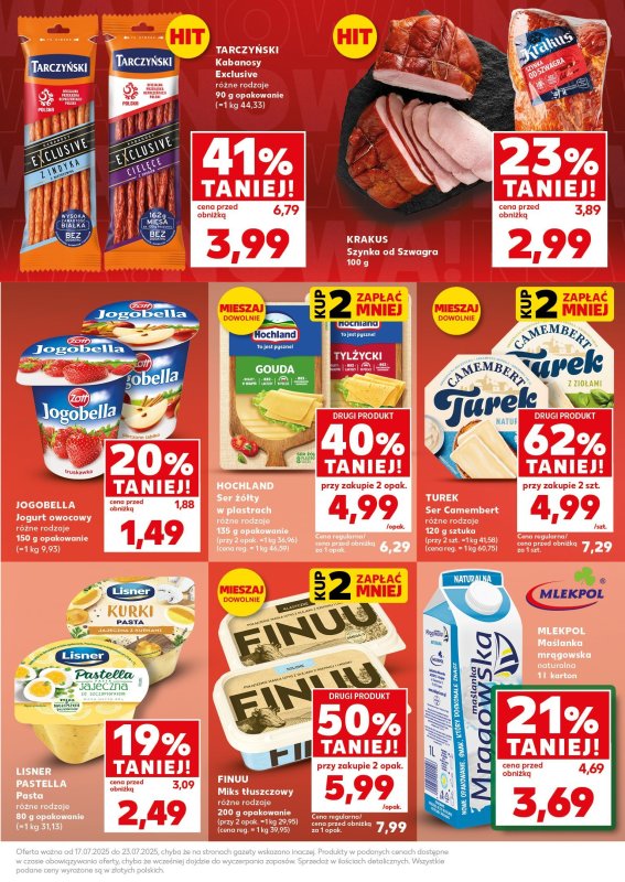 Kaufland - gazetka promocyjna Mocny Start od poniedziałku 21.07 do środy 23.07 - strona 7