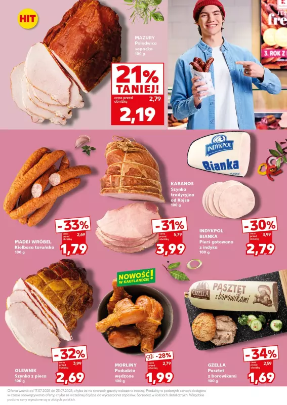 Kaufland - gazetka promocyjna Mocny Start od poniedziałku 21.07 do środy 23.07 - strona 13