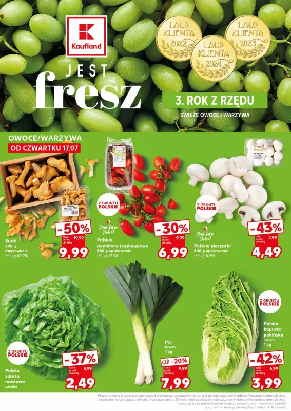 Kaufland - gazetka promocyjna Oferta Kaufland - SUPER SOBOTA od piątku 18.07 do soboty 19.07 - strona 10