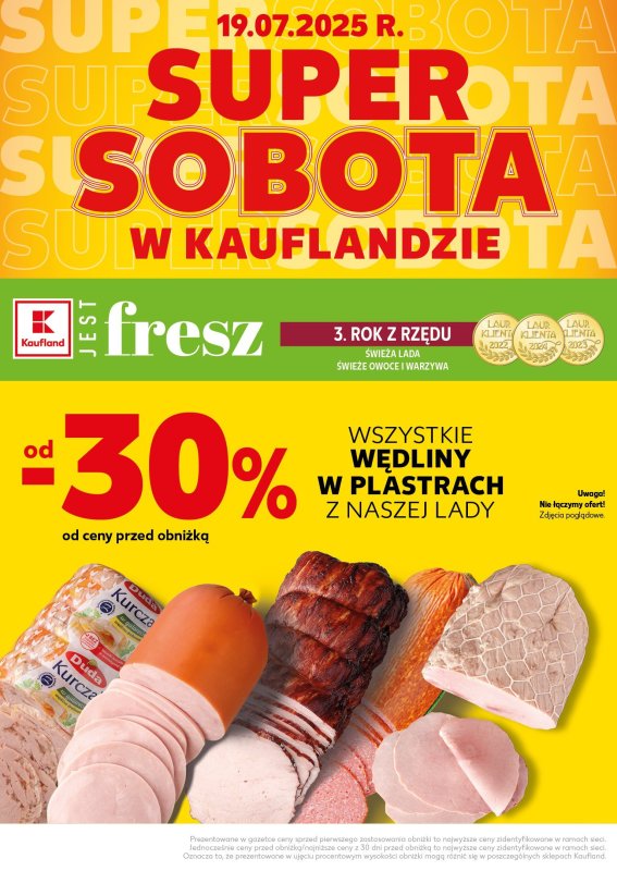 Kaufland - gazetka promocyjna Oferta Kaufland - SUPER SOBOTA od piątku 18.07 do soboty 19.07 - strona 2