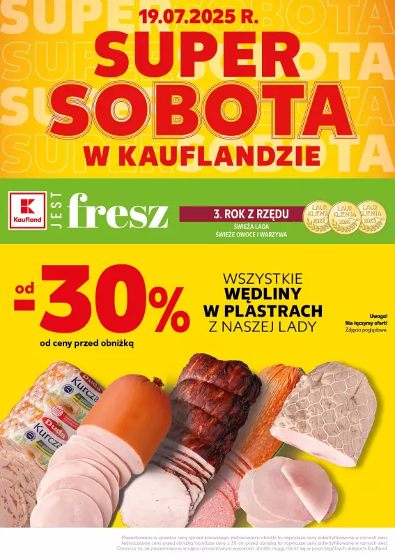 Kaufland - gazetka promocyjna Oferta Kaufland - SUPER SOBOTA   - strona 2