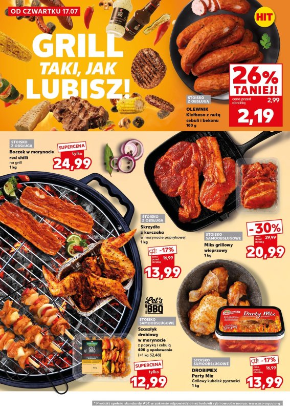 Kaufland - gazetka promocyjna Oferta Kaufland - SUPER SOBOTA od piątku 18.07 do soboty 19.07 - strona 8