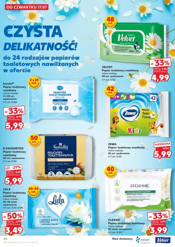 Kaufland - gazetka promocyjna Oferta Kaufland od czwartku 17.07 do środy 23.07 - strona 46