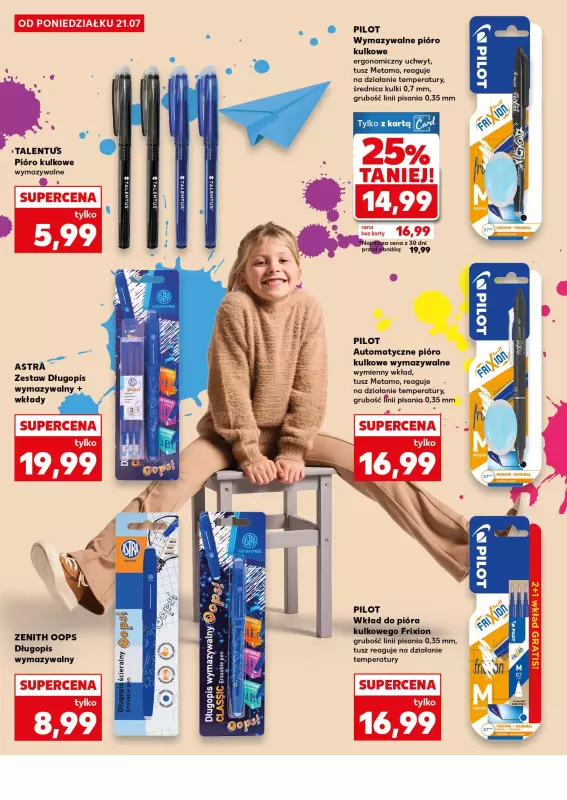 Kaufland - gazetka promocyjna Oferta Kaufland - Do szkoły od poniedziałku 21.07 do soboty 26.07 - strona 18