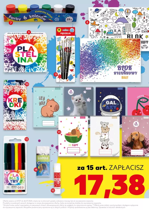 Kaufland - gazetka promocyjna Oferta Kaufland - Do szkoły od poniedziałku 21.07 do soboty 26.07 - strona 7