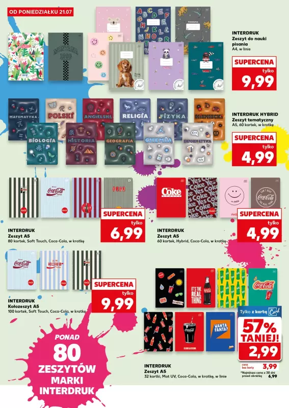 Kaufland - gazetka promocyjna Oferta Kaufland - Do szkoły od poniedziałku 21.07 do soboty 26.07 - strona 14